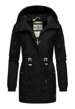 Navahoo Übergangs Neophee - Parka - Black