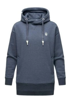 Navahoo Silberengelchen - Hoodie - Dusty Blue Melange -Dames Jas Winkel 8d56dddb244a448bb4ceec76a214d905
