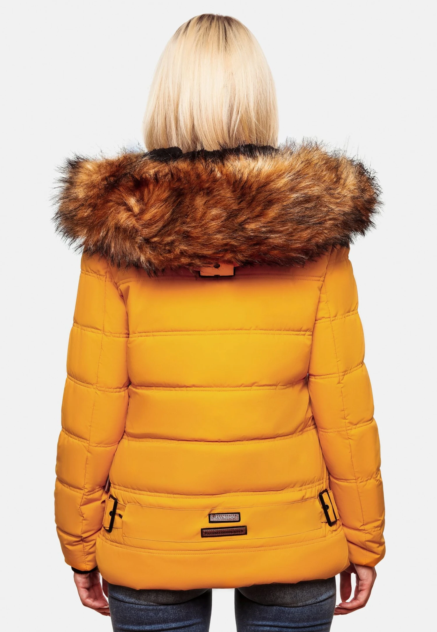 Navahoo Zoja - Winterjas - Yellow 2 Navahoo Zoja - Winterjas - Yellow - Afbeelding 2