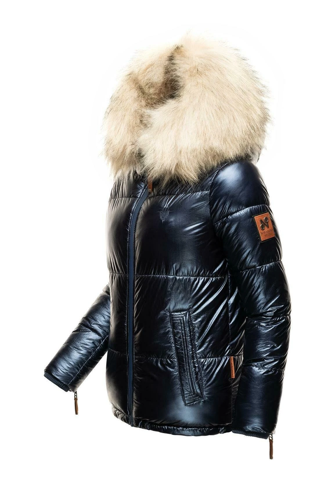 Navahoo Tikunaa - Winterjas - Dark Blue 2 Navahoo Tikunaa - Winterjas - Dark Blue - Afbeelding 2