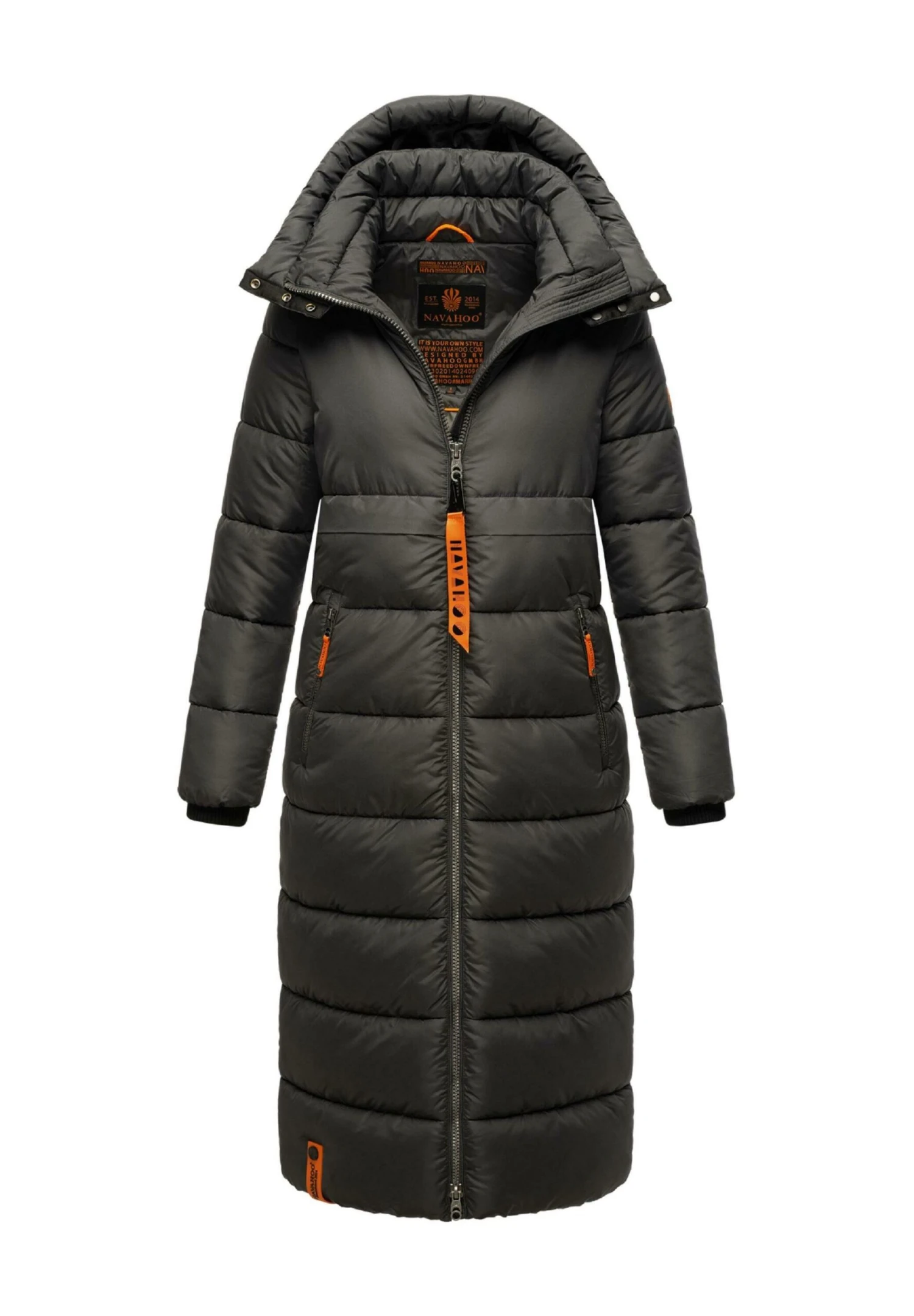 Navahoo Kristallblume - Winterjas - Dark Grey 1 Navahoo Kristallblume - Winterjas - Dark Grey