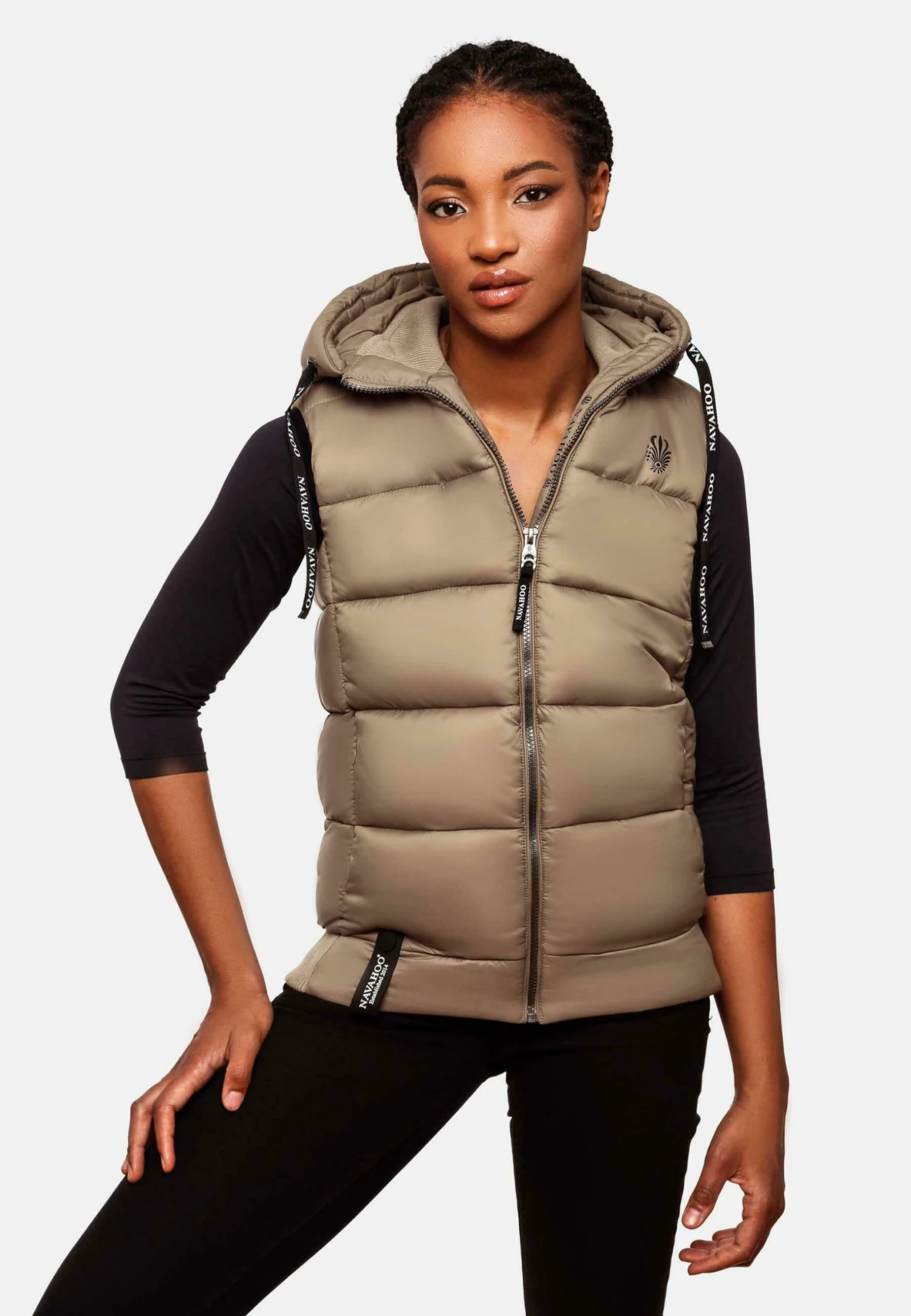 Navahoo Kassidy - Bodywarmer - Taupe 1 Navahoo Kassidy - Bodywarmer - Taupe