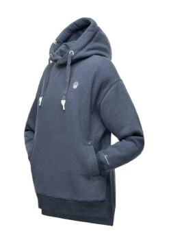 Navahoo Silberengelchen - Hoodie - Dusty Blue Melange -Dames Jas Winkel 98b3dedb055d44129e34f396244b7a7a