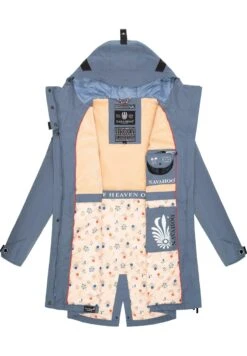 Navahoo Winterjas - Blue Melange -Dames Jas Winkel 9a84cfdc351348c08d884e55c29a6c52