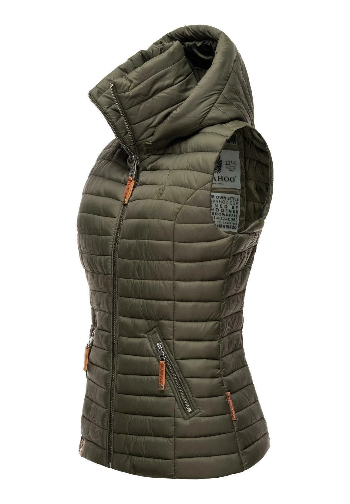 Navahoo Shadaa - Bodywarmer - Olive 6 Navahoo Shadaa - Bodywarmer - Olive - Afbeelding 6