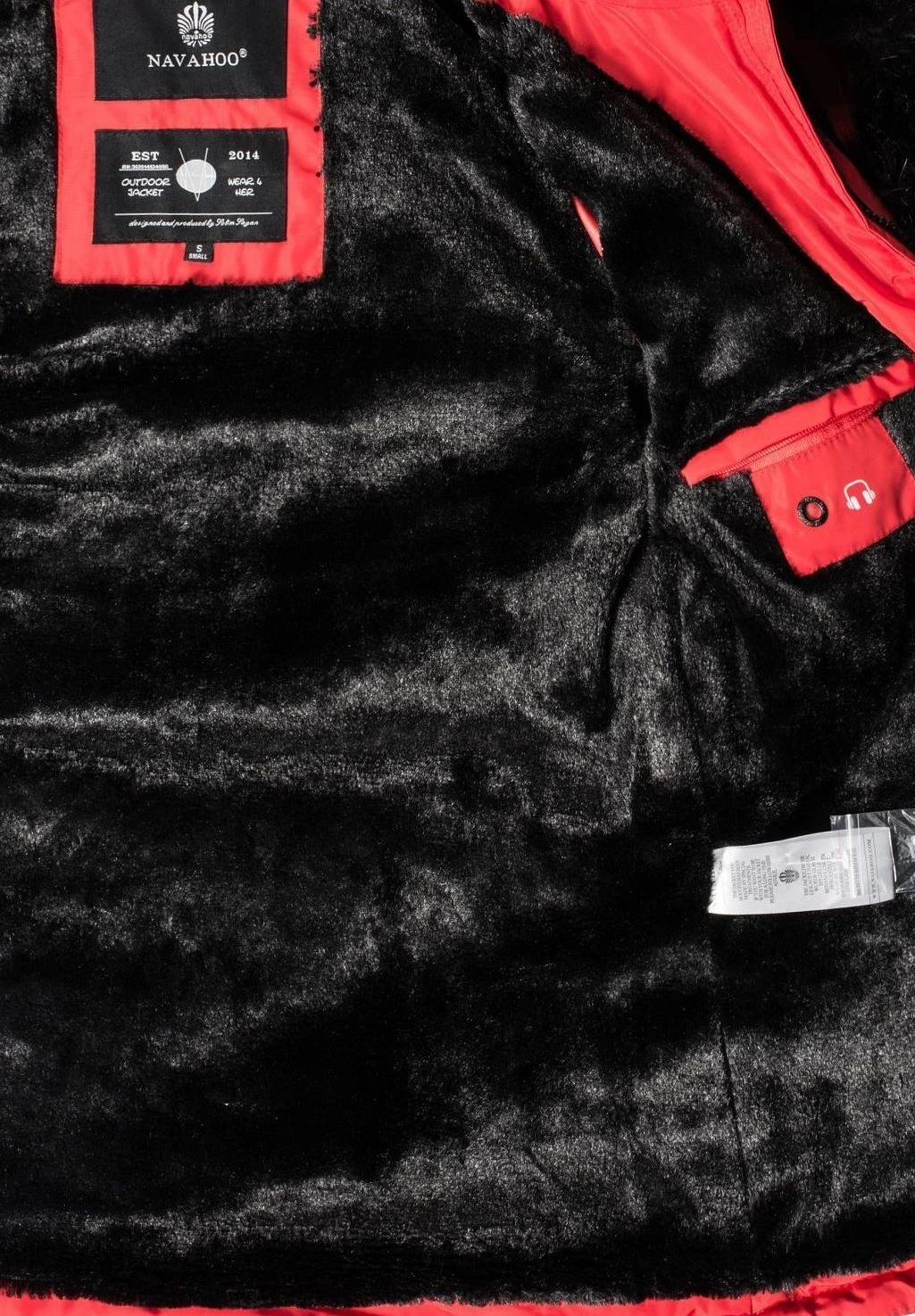 Navahoo Nirvana - Winterjas - Red 7 Navahoo Nirvana - Winterjas - Red - Afbeelding 7