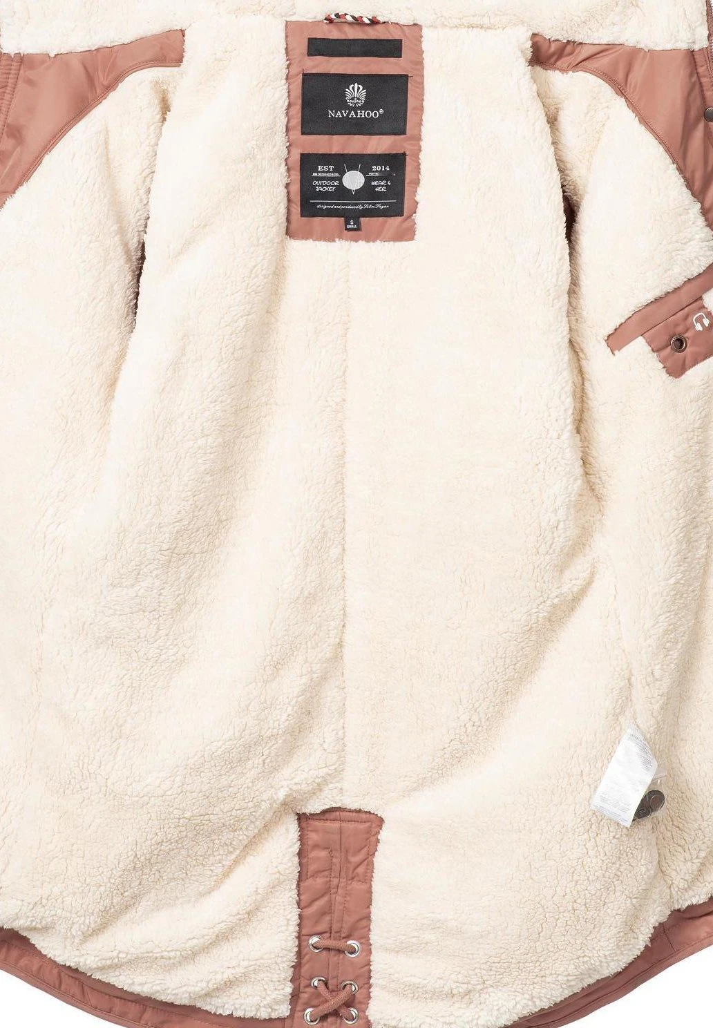 Navahoo La Viva - Winterjas - Light Brown 4 Navahoo La Viva - Winterjas - Light Brown - Afbeelding 4