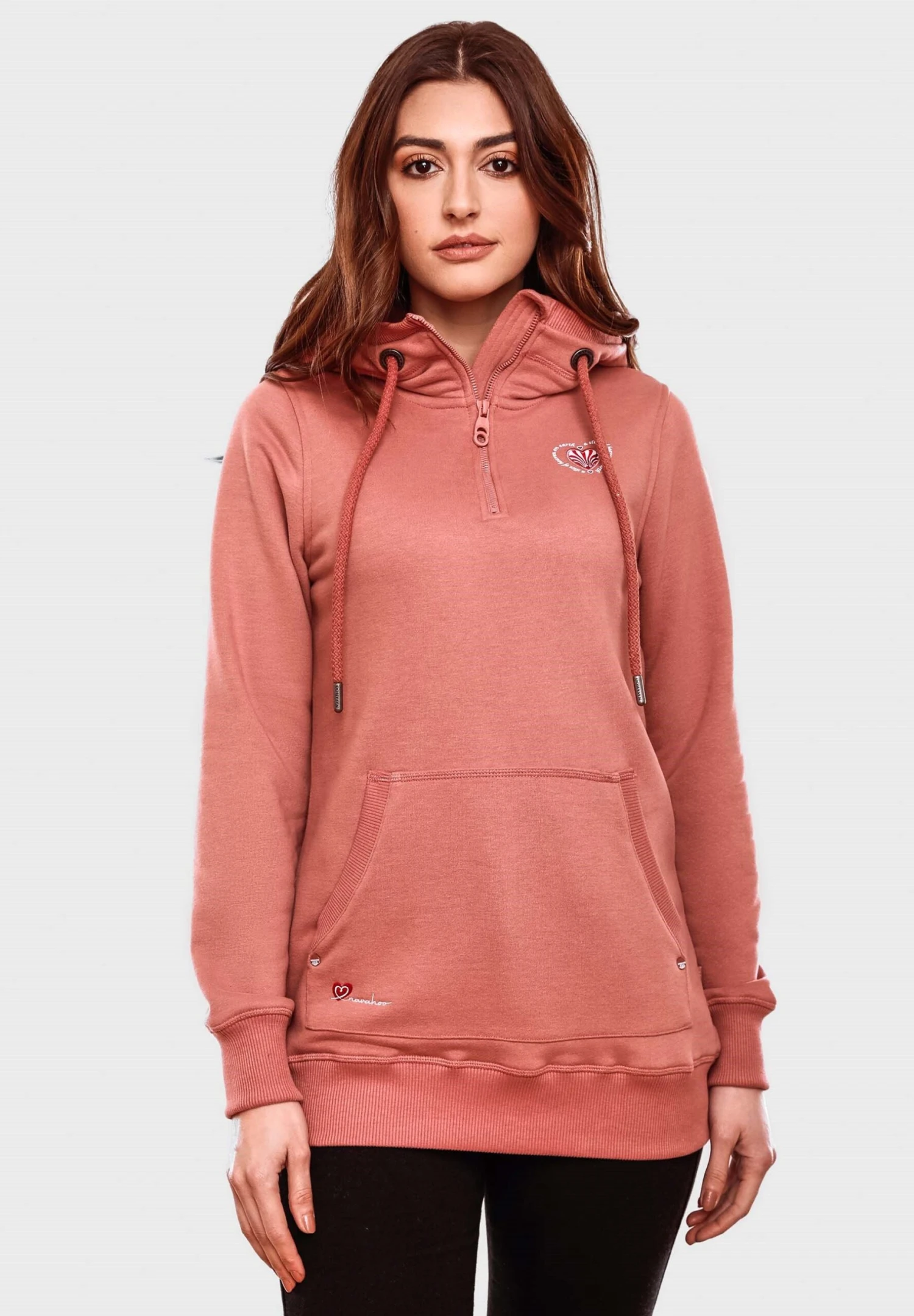 Navahoo Zauberelfe - Hoodie - Dusty Dark Rose 1 Navahoo Zauberelfe - Hoodie - Dusty Dark Rose