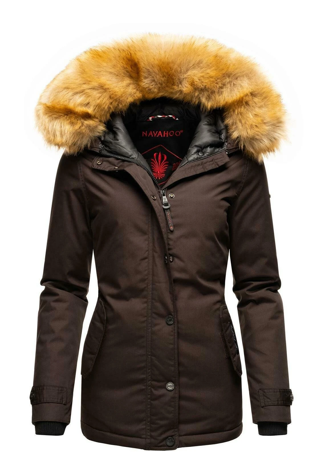 Navahoo Laura - Winterjas - Ochre 1 Navahoo Laura - Winterjas - Ochre