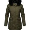 Navahoo Sweety Deluxe - Winterjas - Dark Olive