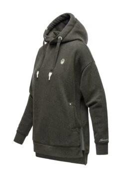 Navahoo Silberengelchen - Hoodie - Dark Grey Melange -Dames Jas Winkel a7b798b6678c423da1f0294989ace858