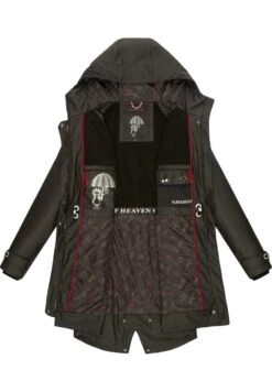 Navahoo Rainy Flower - Parka - Black -Dames Jas Winkel a84216855e7b4a01a0d9d84840f204c2