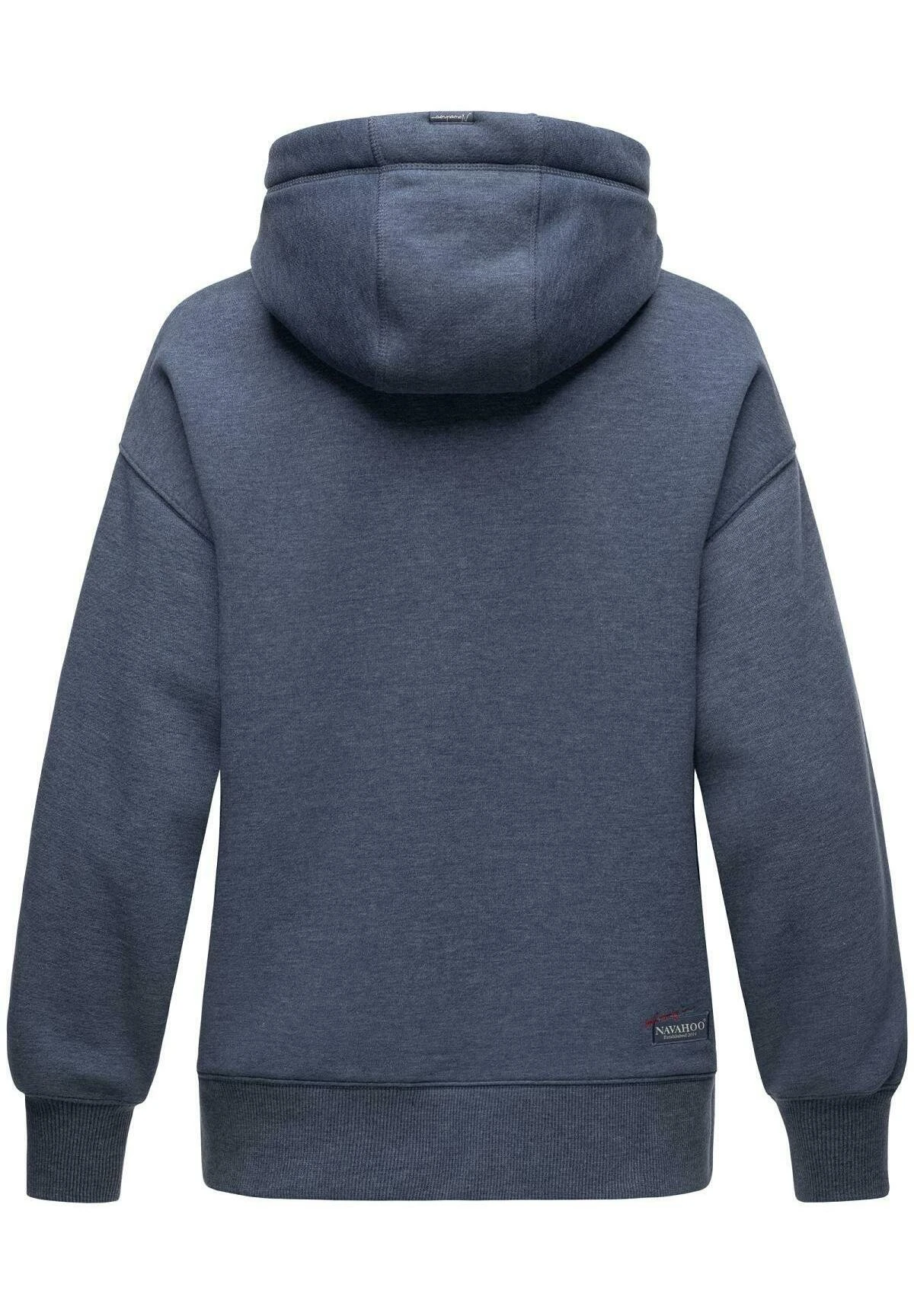 Navahoo Hoodie - Dusty Blue Melange 5 Navahoo Hoodie - Dusty Blue Melange - Afbeelding 5