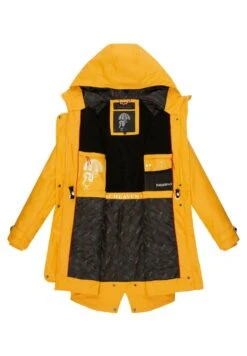 Navahoo Rainy Flower - Parka - Amber Yellow 16 Navahoo Rainy Flower - Parka - Amber Yellow -Dames Jas Winkel ab6eb18a2e6f4eae9653b9b90a6f0a4b