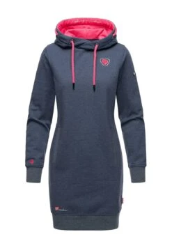 Navahoo Jurk - Dusty Blue Melange 10 Navahoo Jurk - Dusty Blue Melange -Dames Jas Winkel ac72697bdca54227aff085630c3bac30