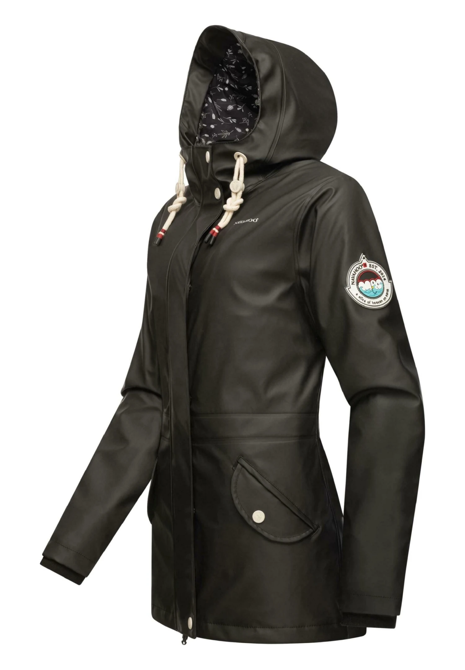 Navahoo Ocean Heart - Parka - Black 2 Navahoo Ocean Heart - Parka - Black - Afbeelding 2