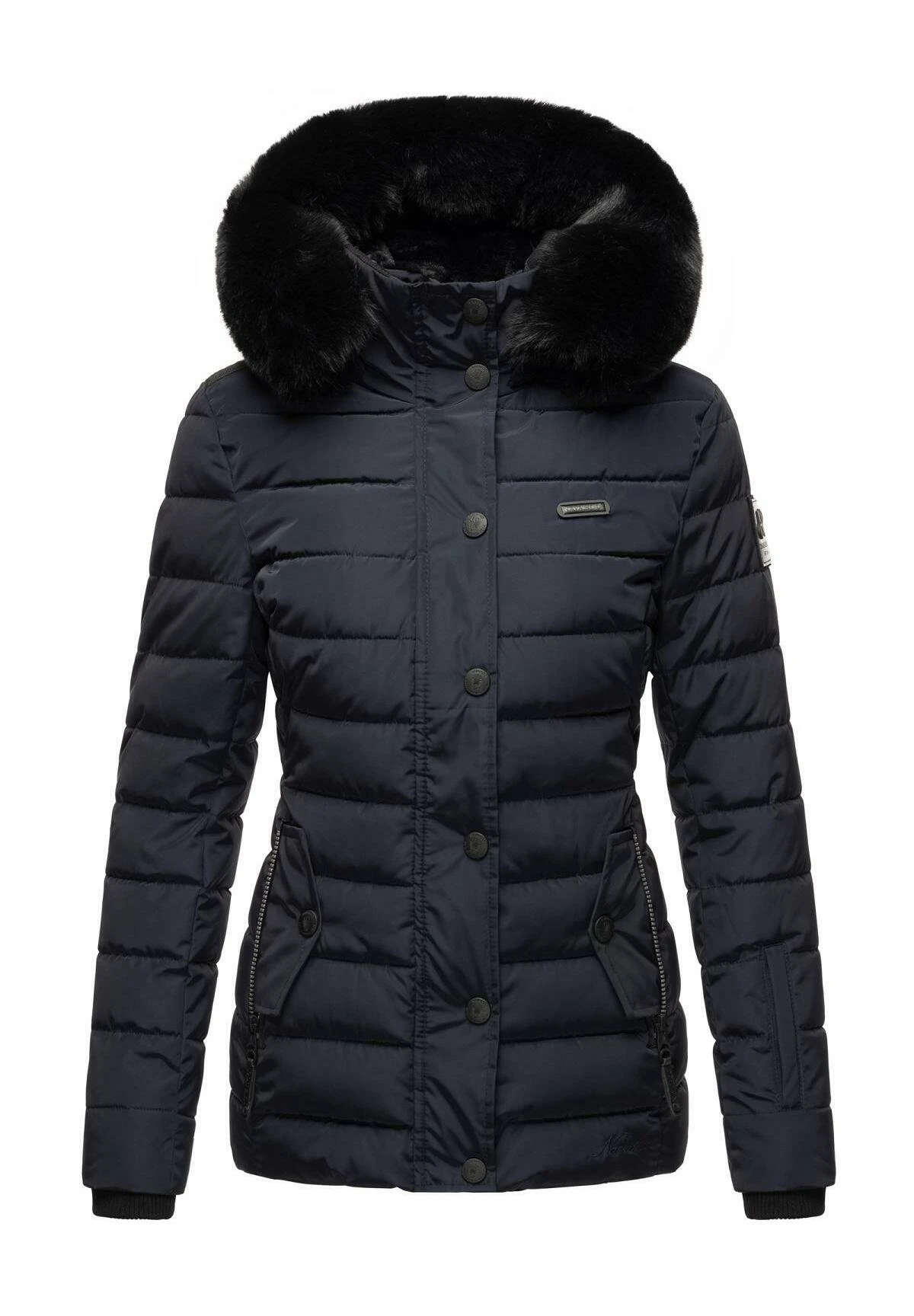 Navahoo Milianaa - Winterjas - Dark Blue 4 Navahoo Milianaa - Winterjas - Dark Blue - Afbeelding 4