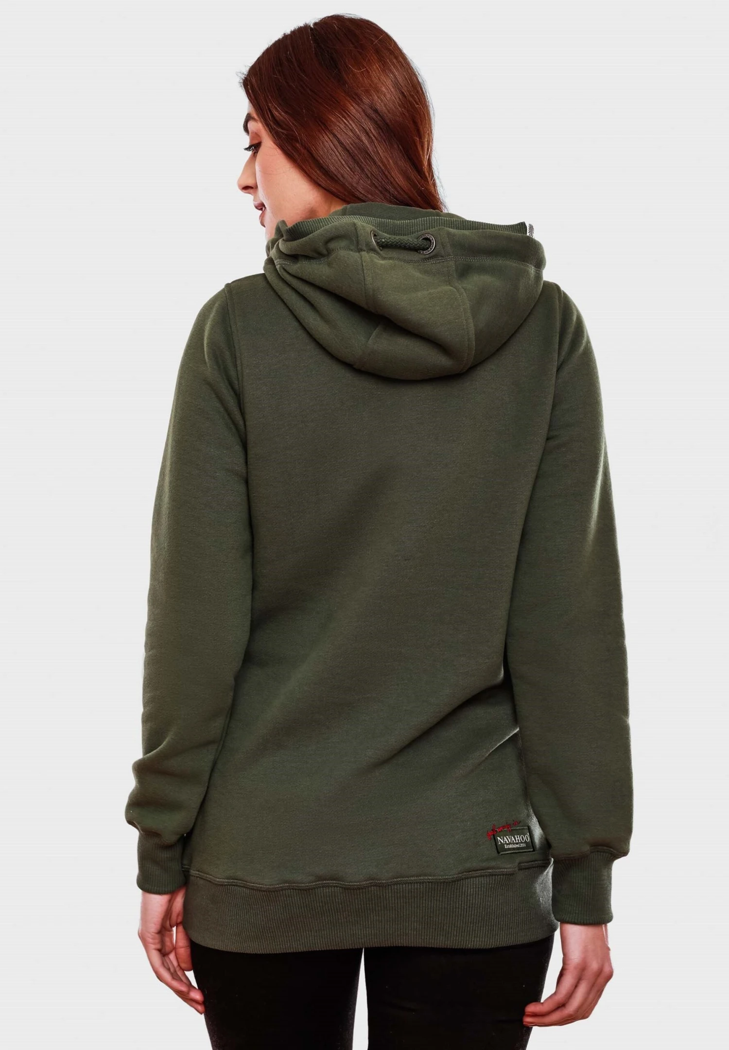 Navahoo Zauberelfe - Hoodie - Dark Olive 2 Navahoo Zauberelfe - Hoodie - Dark Olive - Afbeelding 2