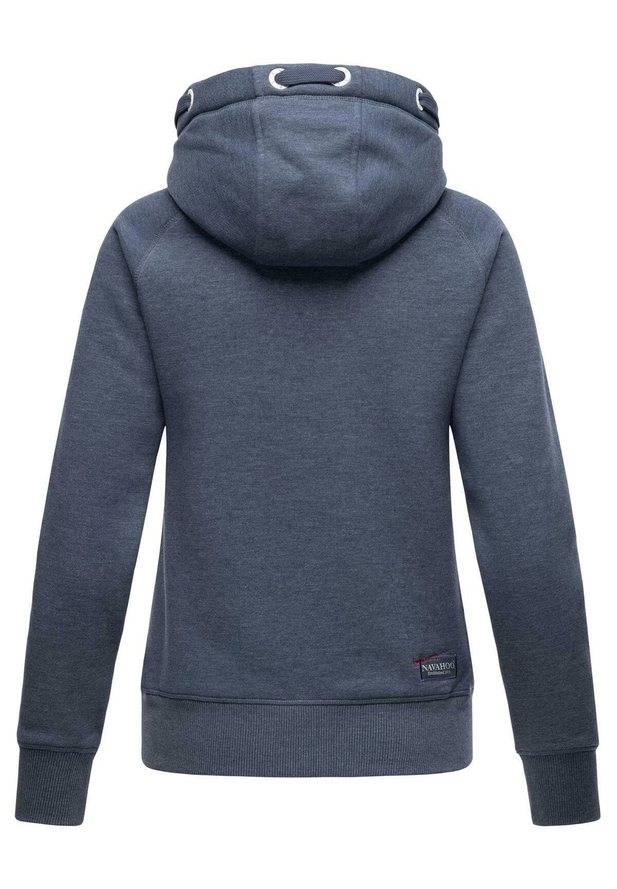 Navahoo Liebesmäuschen - Hoodie - Dusty Blue Melange 2 Navahoo Liebesmäuschen - Hoodie - Dusty Blue Melange - Afbeelding 2