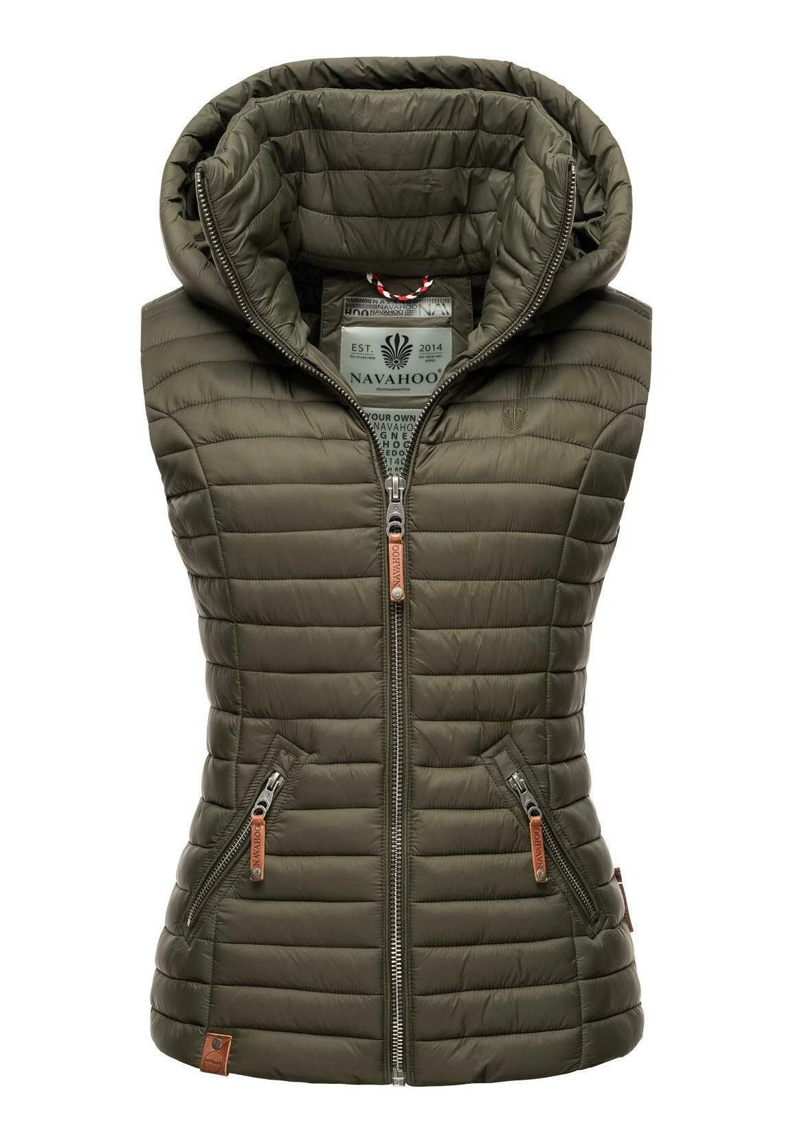 Navahoo Shadaa - Bodywarmer - Olive 5 Navahoo Shadaa - Bodywarmer - Olive - Afbeelding 5