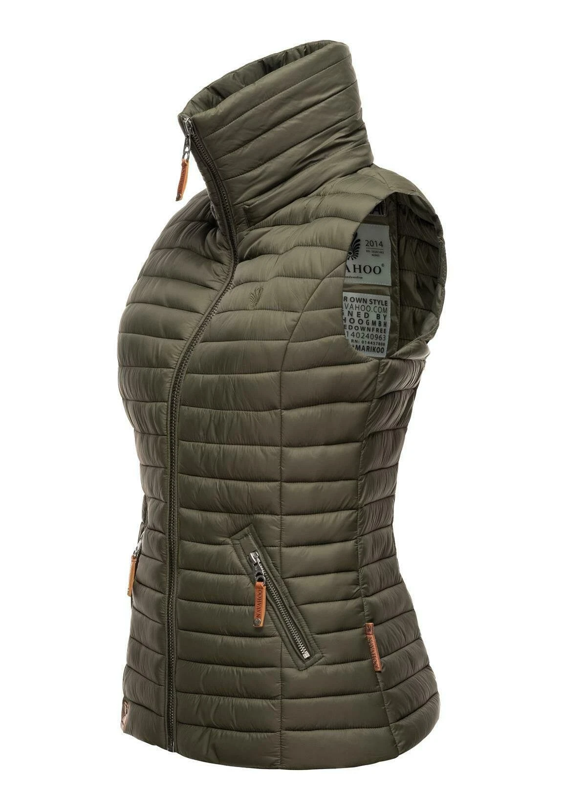 Navahoo Shadaa - Bodywarmer - Olive 7 Navahoo Shadaa - Bodywarmer - Olive - Afbeelding 7