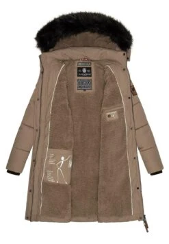 Navahoo Winterjas - Taupe -Dames Jas Winkel bc3eeb093e20456eb780c259ea0baccb