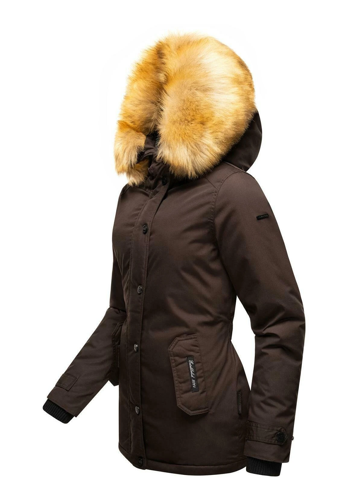 Navahoo Laura - Winterjas - Ochre 2 Navahoo Laura - Winterjas - Ochre - Afbeelding 2