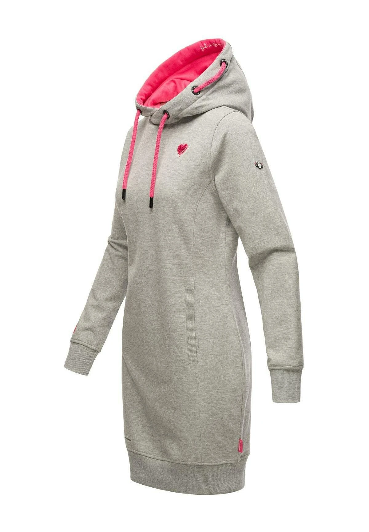 Navahoo Jurk - Grey Melange 6 Navahoo Jurk - Grey Melange - Afbeelding 6