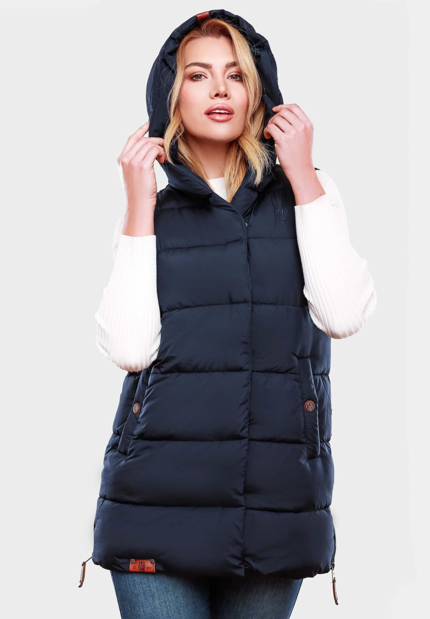 Navahoo Madilynaa - Bodywarmer - Dark Blue 1 Navahoo Madilynaa - Bodywarmer - Dark Blue