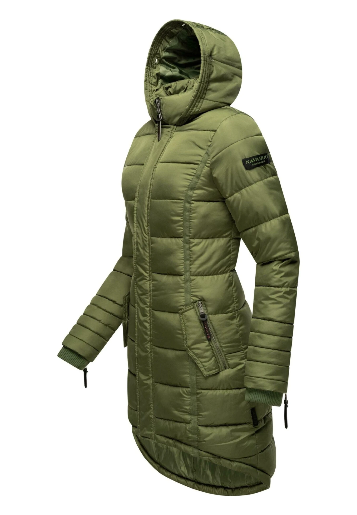 Navahoo Papaya - Winterjas - Dusty Olive 4 Navahoo Papaya - Winterjas - Dusty Olive - Afbeelding 4