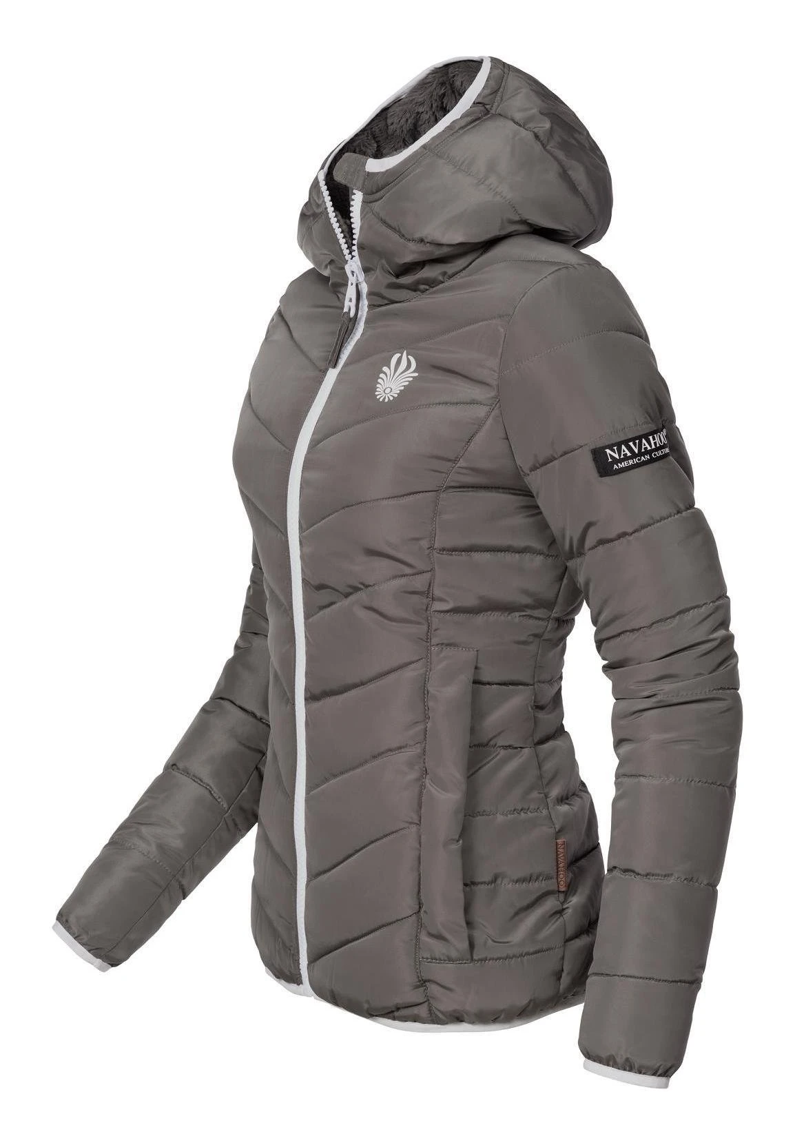 Navahoo Elva - Winterjas - Gray 3 Navahoo Elva - Winterjas - Gray - Afbeelding 3