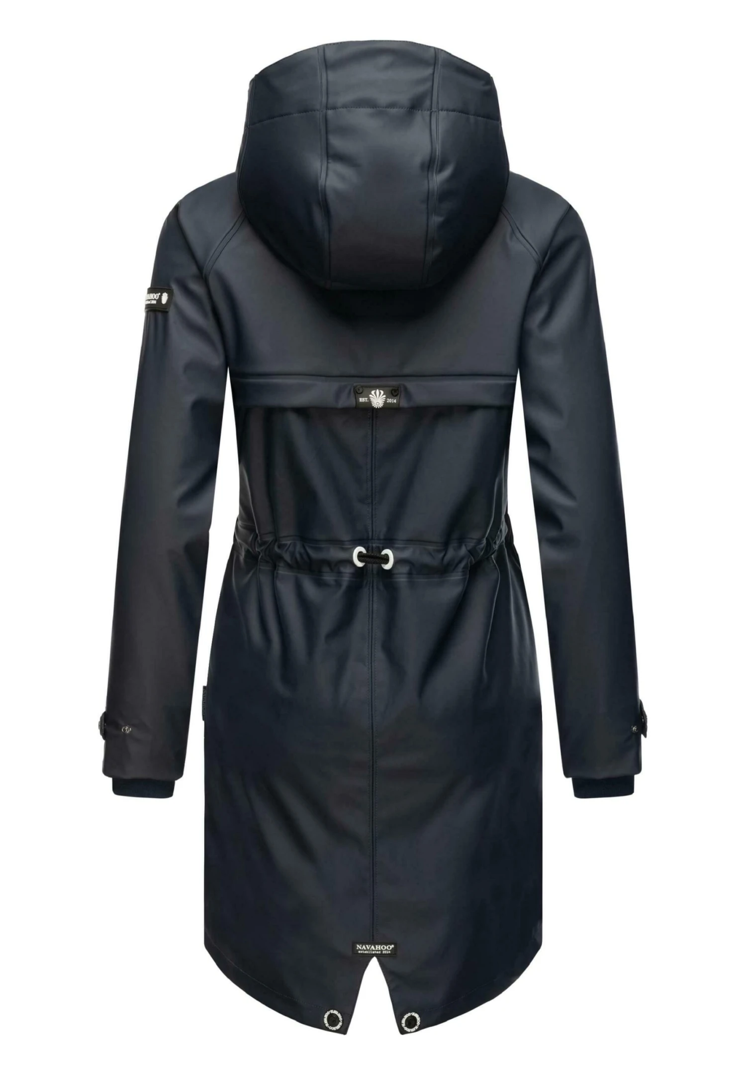 Navahoo Rainy Flower - Parka - Dark Blue 2 Navahoo Rainy Flower - Parka - Dark Blue - Afbeelding 2