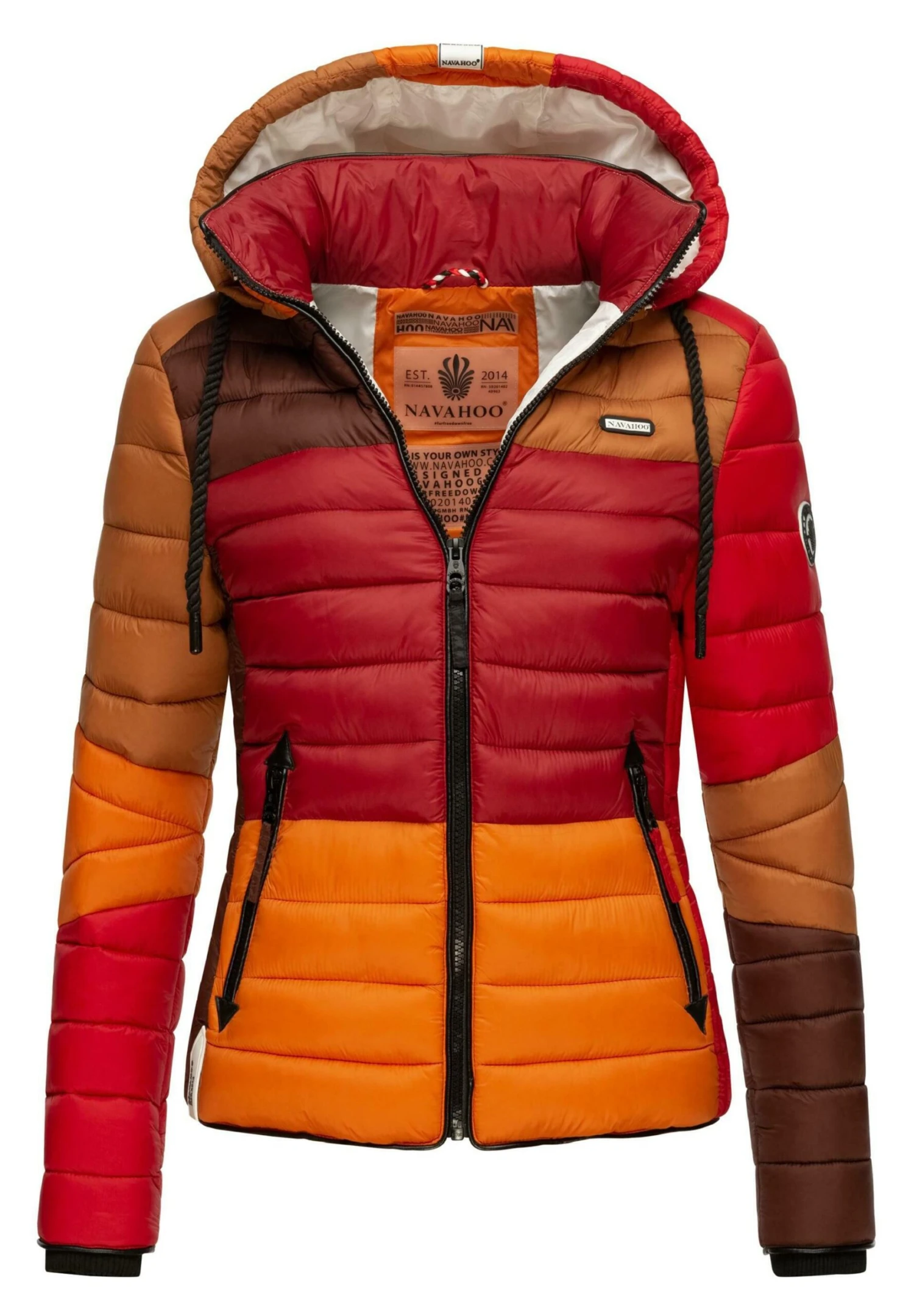 Navahoo Lulana Multikulti - Jas - Multicolour Autumn Leaves 5 Navahoo Lulana Multikulti - Jas - Multicolour Autumn Leaves - Afbeelding 5