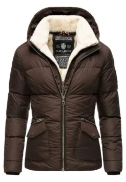 Navahoo Megan - Winterjas - Dark Choco -Dames Jas Winkel c6b411e0767745a791b9584b44514e5b