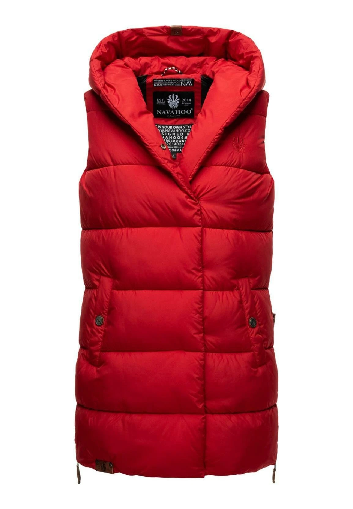 Navahoo Madilynaa - Bodywarmer - Red 5 Navahoo Madilynaa - Bodywarmer - Red - Afbeelding 5