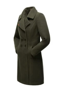 Navahoo Wooly - Halflange Jas - Dark Green -Dames Jas Winkel ca81a362564f4b81b78ae566147a4d1c