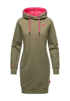 Navahoo Jurk - Dusty Olive Melange 10 Navahoo Jurk - Dusty Olive Melange -Dames Jas Winkel cb771dab5ef94e2a8c47bb8ad9e5b3d6