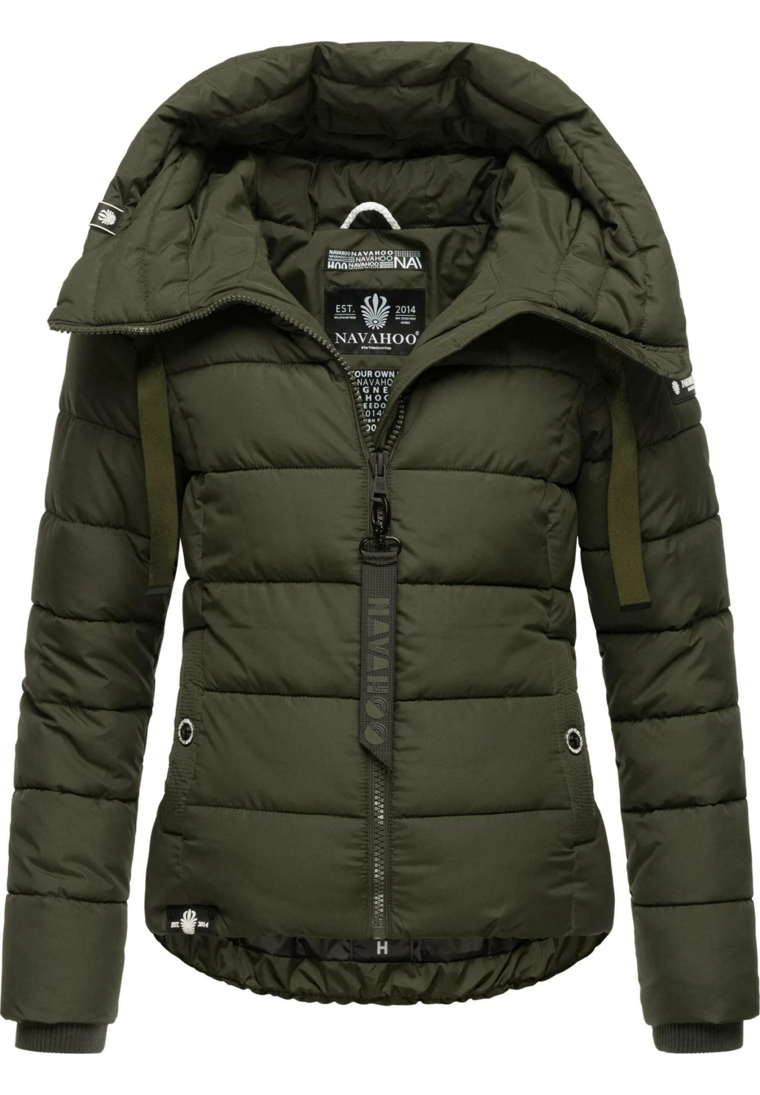 Navahoo Amayaa - Winterjas - Olive 5 Navahoo Amayaa - Winterjas - Olive - Afbeelding 5