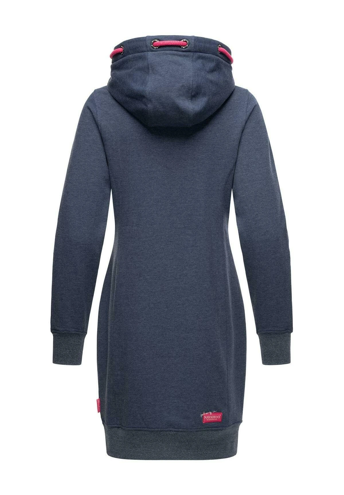 Navahoo Jurk - Dusty Blue Melange 6 Navahoo Jurk - Dusty Blue Melange - Afbeelding 6