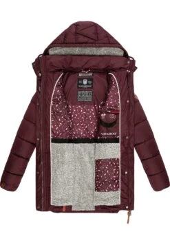 Navahoo Daliee - Winterjas - Dark Red Melange 9 Navahoo Daliee - Winterjas - Dark Red Melange -Dames Jas Winkel d40881eb9ed4476dba8d1029d7de3cf2