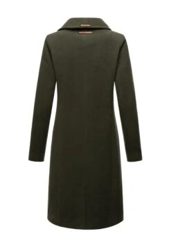 Navahoo Wooly - Halflange Jas - Dark Green -Dames Jas Winkel d42aed52340a4e418dcf0d6e643926b7