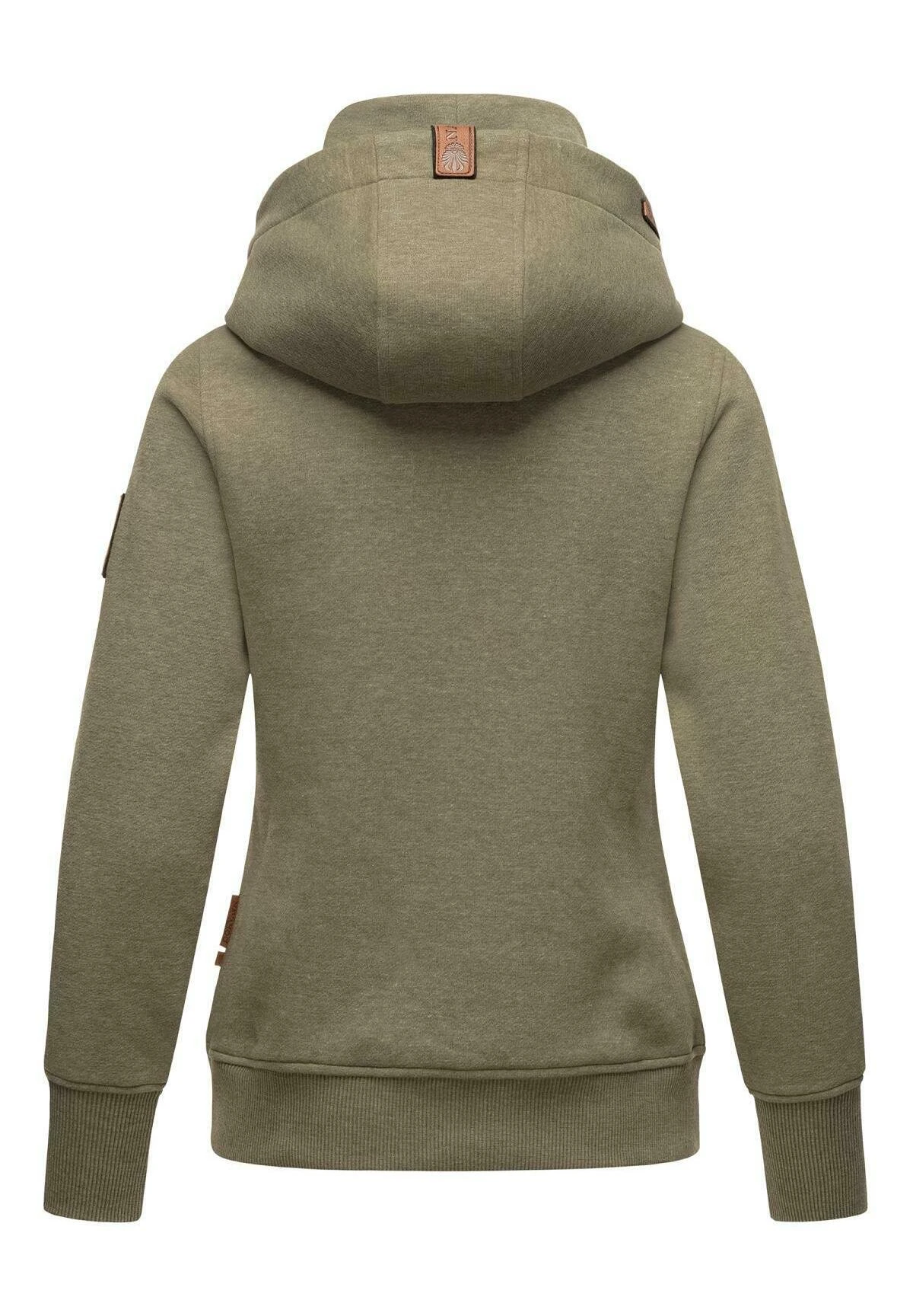 Navahoo Raniaa - Hoodie - Dusty Olive Melange 2 Navahoo Raniaa - Hoodie - Dusty Olive Melange - Afbeelding 2