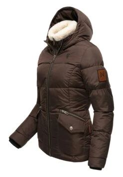 Navahoo Megan - Winterjas - Dark Choco -Dames Jas Winkel d6a56408f05c47578ea1964b10346216