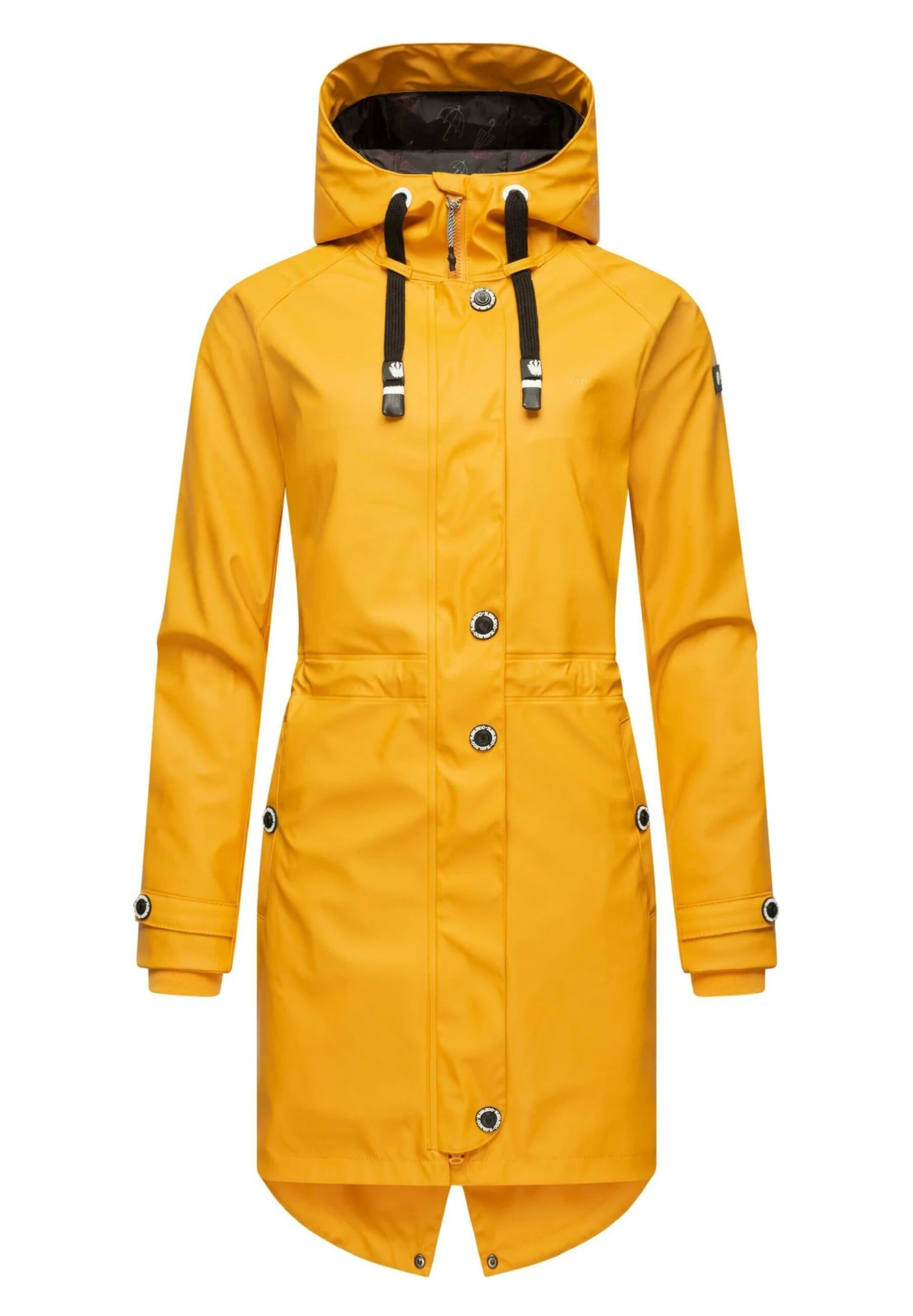 Navahoo Rainy Flower - Parka - Amber Yellow 5 Navahoo Rainy Flower - Parka - Amber Yellow - Afbeelding 5