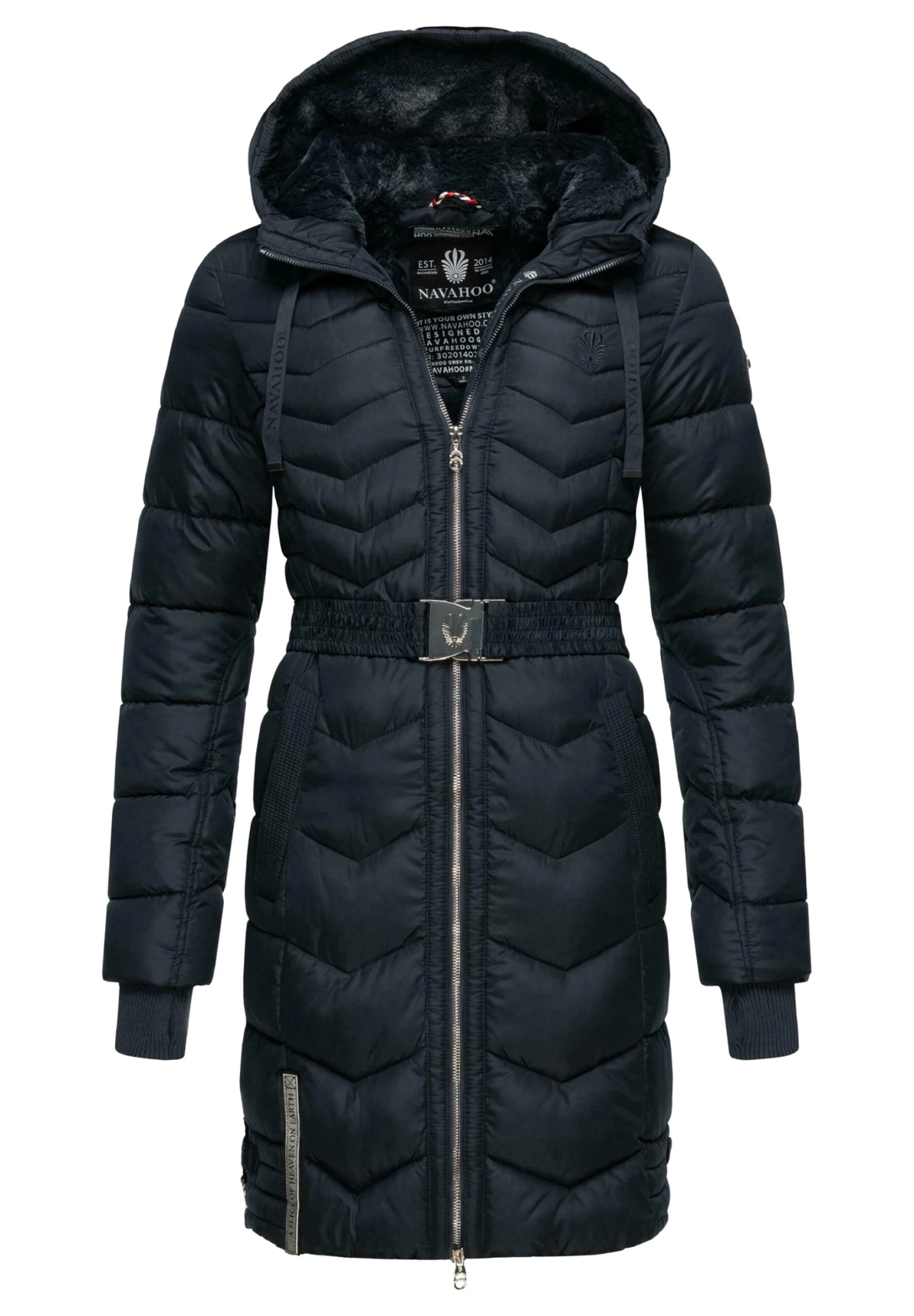 Navahoo Winterjas - Dark Blue 4 Navahoo Winterjas - Dark Blue - Afbeelding 4