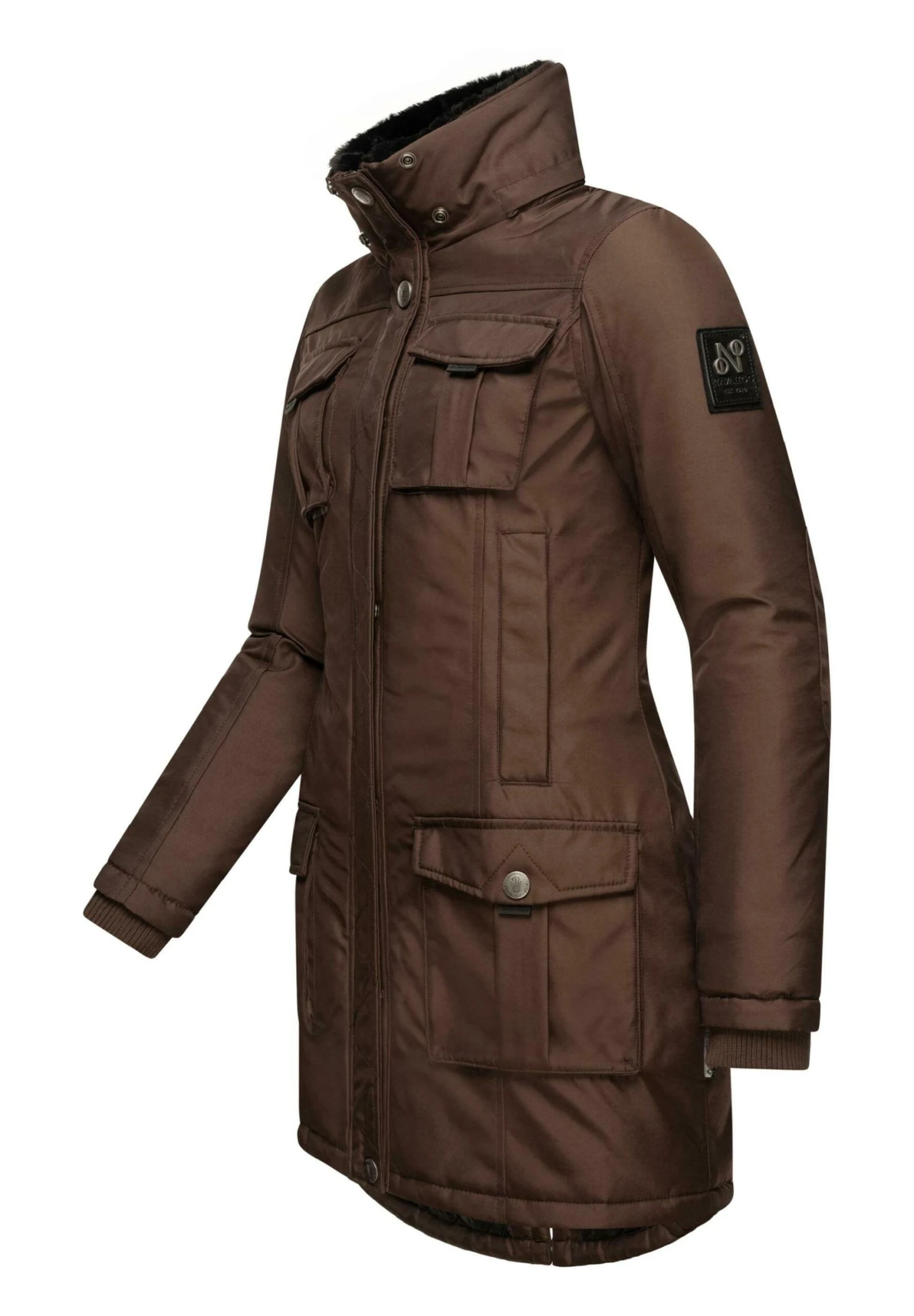 Navahoo Tiniis - Winterjas - Dark Choco 6 Navahoo Tiniis - Winterjas - Dark Choco - Afbeelding 6