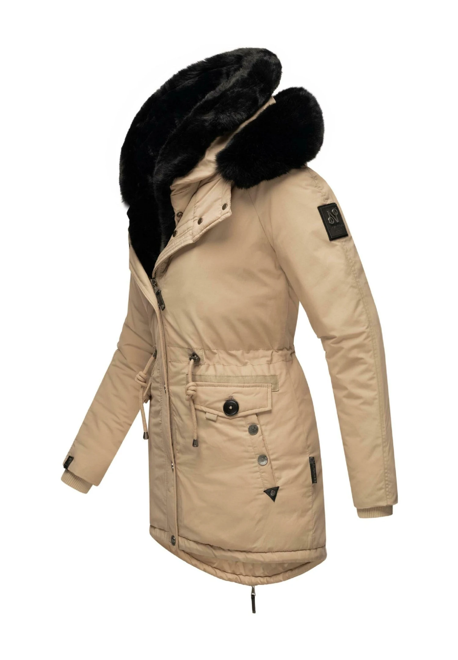 Navahoo Sweety Deluxe - Winterjas - Taupe 2 Navahoo Sweety Deluxe - Winterjas - Taupe - Afbeelding 2