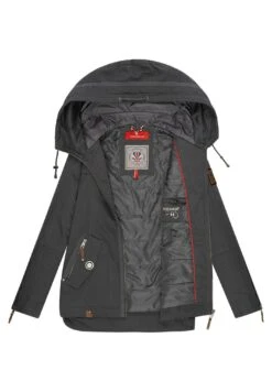 Navahoo Wekoo - Parka - Antracite Dots -Dames Jas Winkel e7c2e912ff274dbf869096c1bc86145c