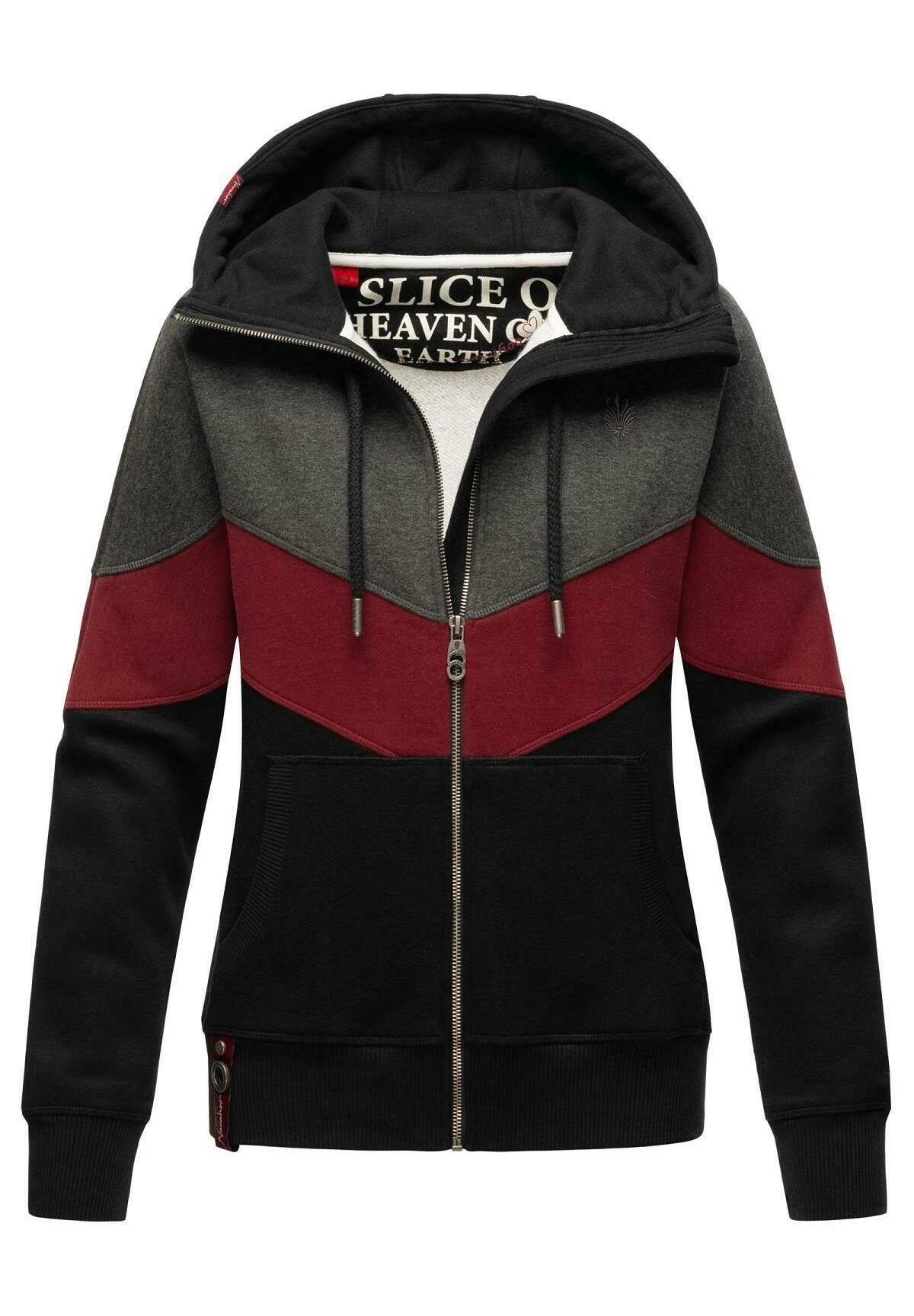 Navahoo Sweater Met Rits - Black 1 Navahoo Sweater Met Rits - Black