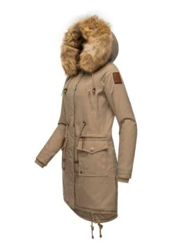Navahoo Rosinchen - Winterjas - Taupe -Dames Jas Winkel ee5afb891d984262b6d9617ba4792b8f